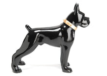 Afbeelding in Gallery-weergave laden, Beeld hond Boxer Zwart 48 cm (voor binnen en buiten)
