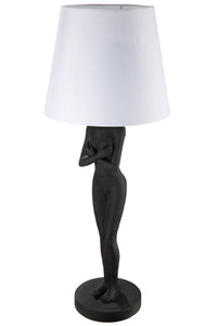 Lamp Lady Black & White - 78 cm