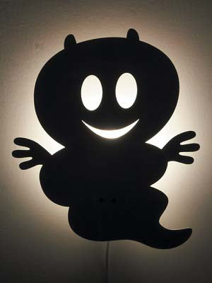 Wandlamp Kinderkamer Spookje 34 cm